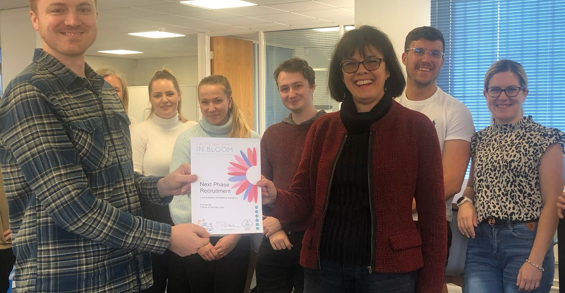 Horsham Park Volunteering, Excellence Award