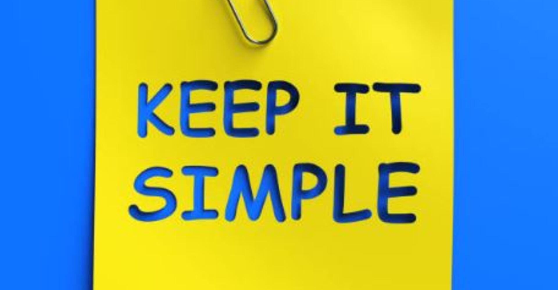 Keep It Simple